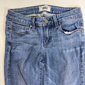 Paige straight leg jeans